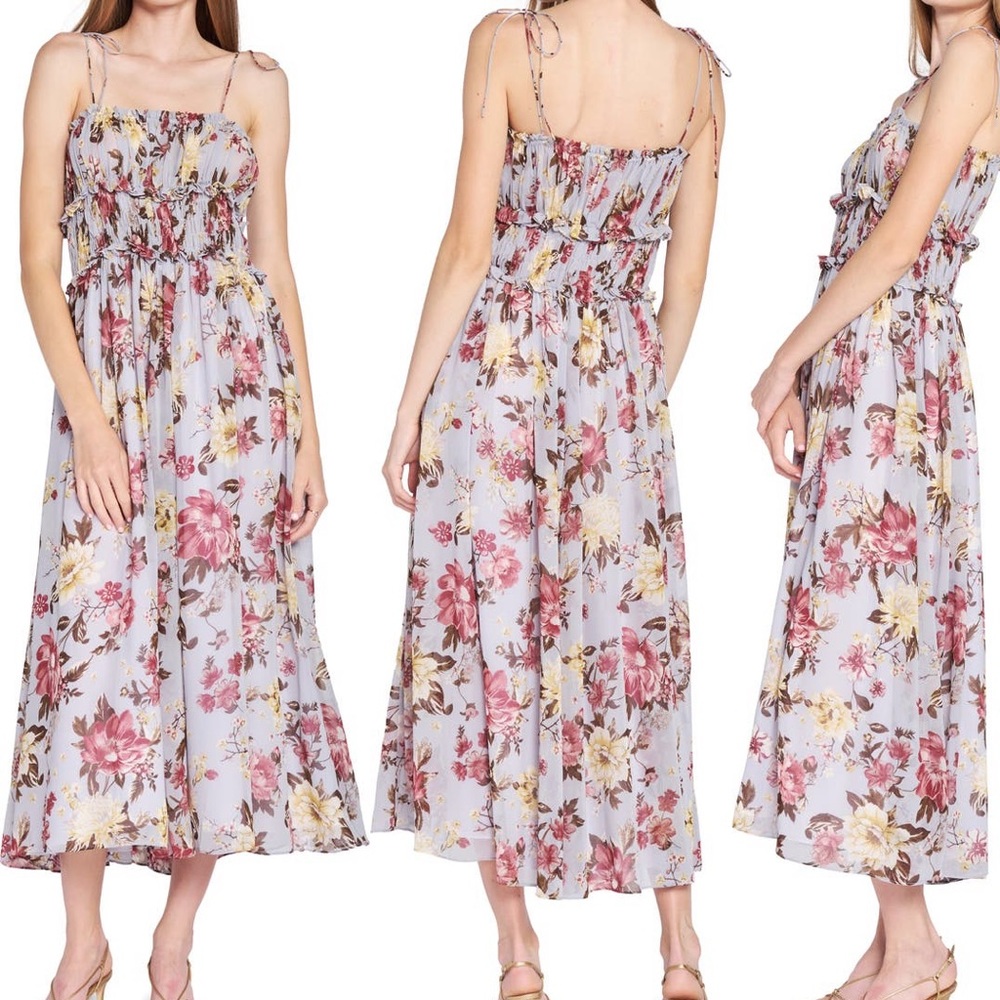 En Saison Floral Midi Sundress